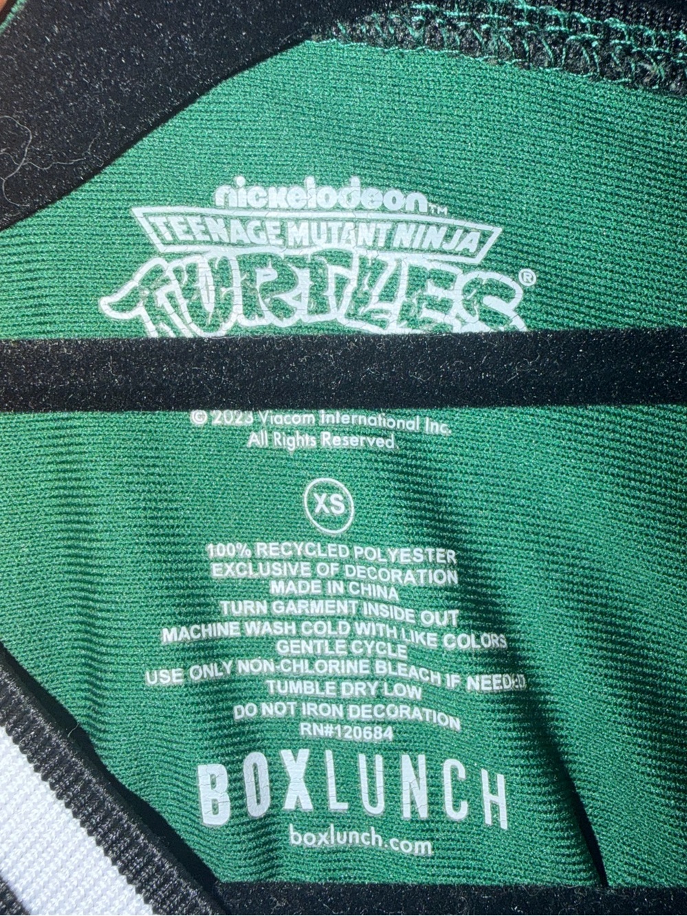 Nickelodeon Boxlunch Ninja Turtles Jersey Shirt - Picture 3 of 7
